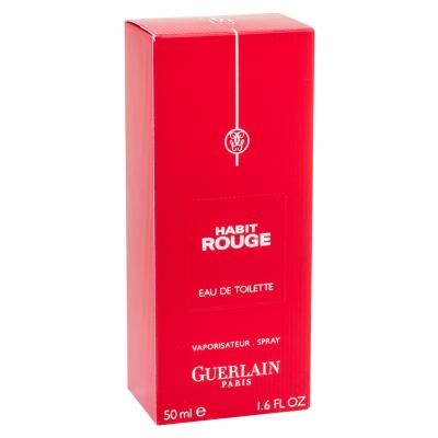 Guerlain Habit Rouge Eau de Toilette για άνδρες 50 ml
