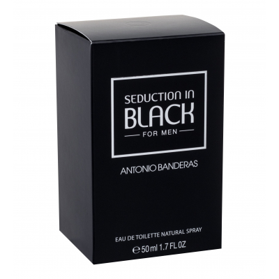 Antonio Banderas Seduction in Black Eau de Toilette για άνδρες 50 ml