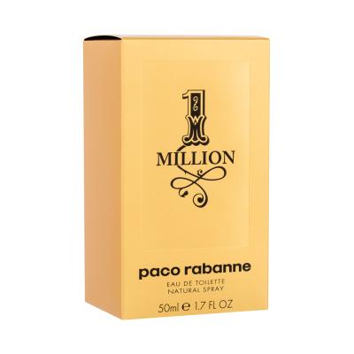Paco Rabanne 1 Million Eau de Toilette για άνδρες 50 ml ελλατωματική συσκευασία