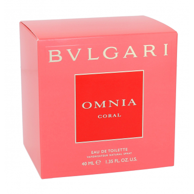 Bvlgari Omnia Coral Eau de Toilette για γυναίκες 40 ml