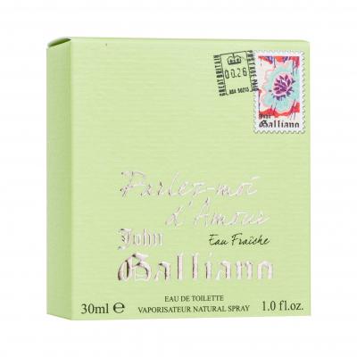 John Galliano Parlez-Moi d´Amour Eau Fraiche Eau de Toilette για γυναίκες 30 ml