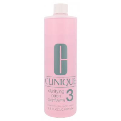 Clinique 3-Step Skin Care Clarifying Lotion 3 Νερό καθαρισμού προσώπου για γυναίκες 487 ml