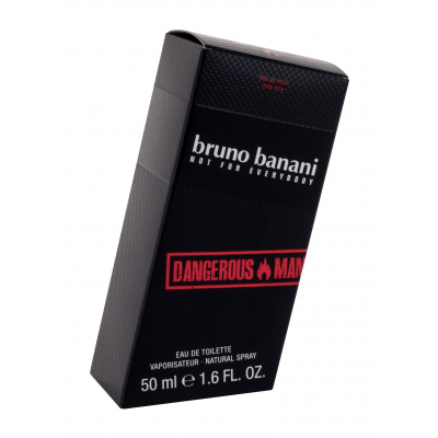 Bruno Banani Dangerous Man Eau de Toilette για άνδρες 50 ml