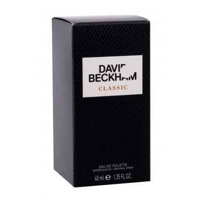 David Beckham Classic Eau de Toilette για άνδρες 40 ml