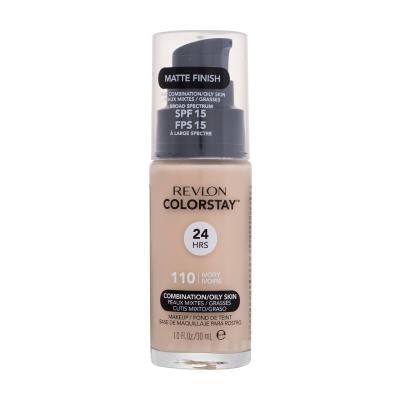 Revlon Colorstay Combination Oily Skin SPF15 Make up για γυναίκες 30 ml Απόχρωση 110 Ivory