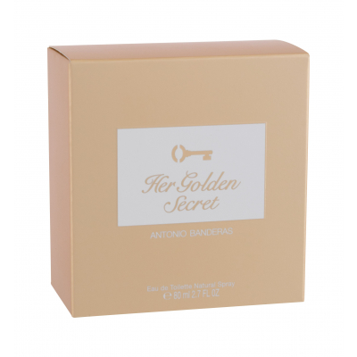 Antonio Banderas Her Golden Secret Eau de Toilette για γυναίκες 80 ml