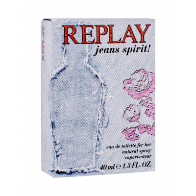 Replay Jeans Spirit! For Her Eau de Toilette για γυναίκες 40 ml