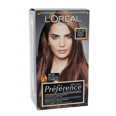 L&#039;Oréal Paris Préférence Récital Βαφή μαλλιών για γυναίκες 60 ml Απόχρωση 5,25-M2 Antigua