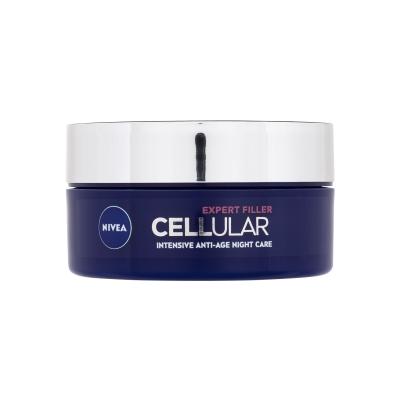 Nivea Cellular Expert Filler Intensive Anti-Age Night Care Κρέμα προσώπου νύχτας για γυναίκες 50 ml