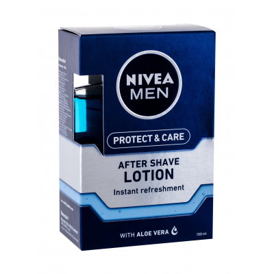 Nivea Men Protect &amp; Care Mild After Shave Lotion Aftershave για άνδρες 100 ml