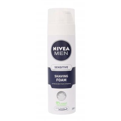 Nivea Men Sensitive Αφροί ξυρίσματος για άνδρες 200 ml