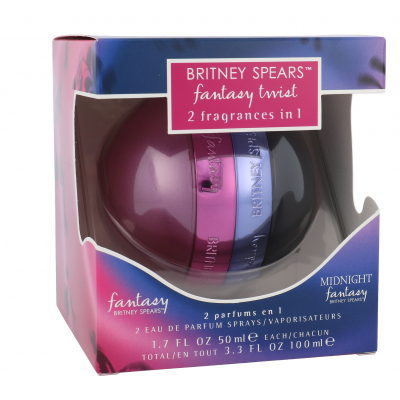 Britney Spears Fantasy Twist Σετ δώρου EDP Fantasy 50 ml + EDP Midnight Fantasy 50 ml