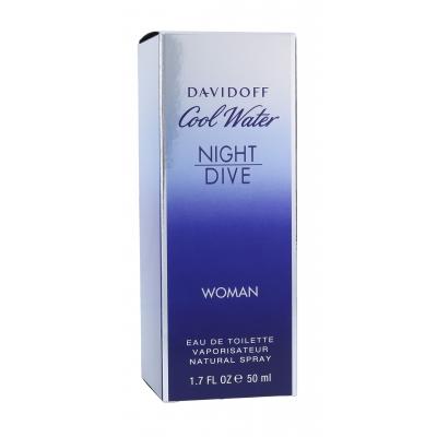 Davidoff Cool Water Night Dive Woman Eau de Toilette για γυναίκες 50 ml