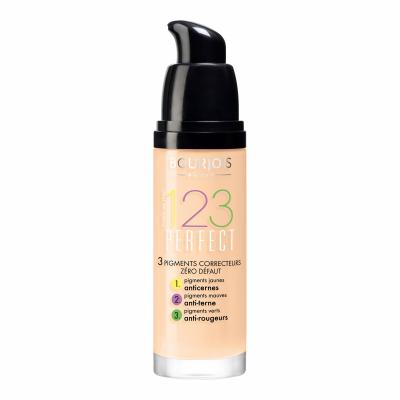 BOURJOIS Paris 123 Perfect Make up για γυναίκες 30 ml Απόχρωση 51 Light Vanilla