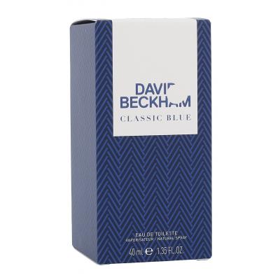 David Beckham Classic Blue Eau de Toilette για άνδρες 40 ml