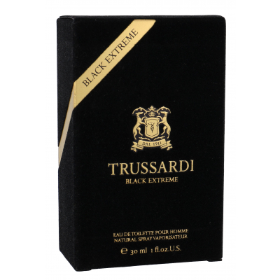 Trussardi Black Extreme Eau de Toilette για άνδρες 30 ml