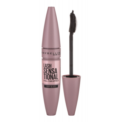 Maybelline Lash Sensational Μάσκαρα για γυναίκες 9,5 ml Απόχρωση Very Black