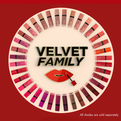 BOURJOIS Paris Rouge Edition Velvet Κραγιόν για γυναίκες 7,7 ml Απόχρωση 10 Don´t Pink Of It!