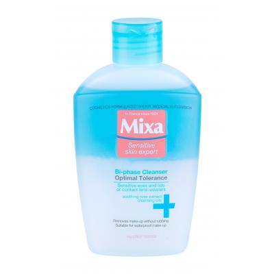 Mixa Optimal Tolerance Bi-phase Cleanser Ντεμακιγιάζ ματιών για γυναίκες 125 ml