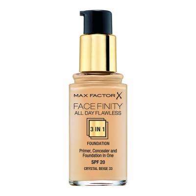 Max Factor Facefinity All Day Flawless SPF20 Make up για γυναίκες 30 ml Απόχρωση 33 Crystal Beige