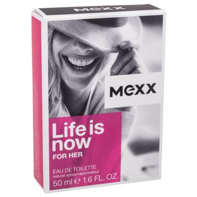 Mexx Life Is Now For Her Eau de Toilette για γυναίκες 50 ml