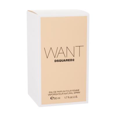 Dsquared2 Want Eau de Parfum για γυναίκες 50 ml