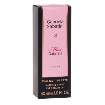 Gabriela Sabatini Miss Gabriela Night Eau de Toilette για γυναίκες 30 ml