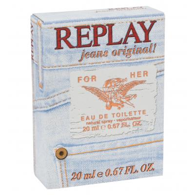 Replay Jeans Original! For Her Eau de Toilette για γυναίκες 20 ml