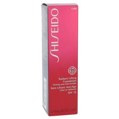 Shiseido Radiant Lifting Foundation SPF15 Make up για γυναίκες 30 ml Απόχρωση O00 Very Light Ochre