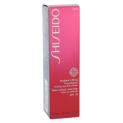 Shiseido Radiant Lifting Foundation SPF15 Make up για γυναίκες 30 ml Απόχρωση O20 Natural Light Ochre