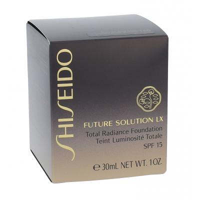 Shiseido Future Solution LX Total Radiance Foundation SPF15 Make up για γυναίκες 30 ml Απόχρωση l60 Natural Deep Ivory