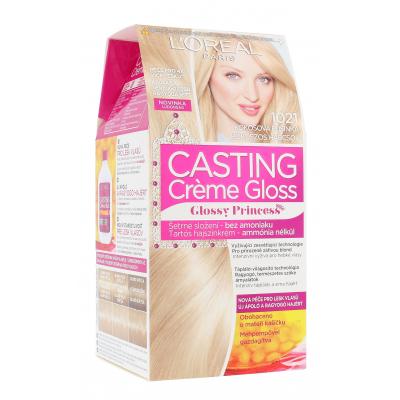 L&#039;Oréal Paris Casting Creme Gloss Glossy Princess Βαφή μαλλιών για γυναίκες 48 ml Απόχρωση 1021 Coconut Baby