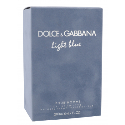 Dolce&amp;Gabbana Light Blue Pour Homme Eau de Toilette για άνδρες 200 ml