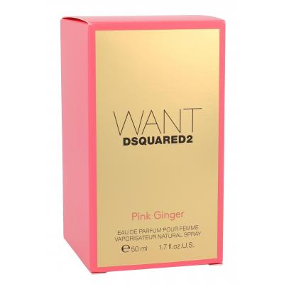 Dsquared2 Want Pink Ginger Eau de Parfum για γυναίκες 50 ml