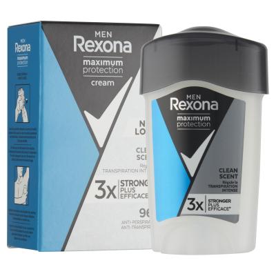 Rexona Men Maximum Protection Clean Scent Αντιιδρωτικό για άνδρες 45 ml