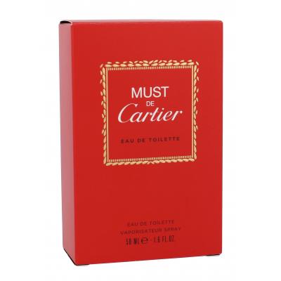 Cartier Must De Cartier Eau de Toilette για γυναίκες 50 ml