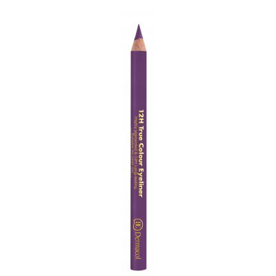 Dermacol 12H True Colour Μολύβι για τα μάτια για γυναίκες 0,28 gr Απόχρωση 3 Purple