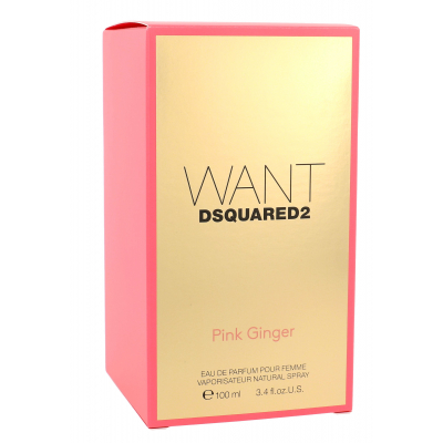 Dsquared2 Want Pink Ginger Eau de Parfum για γυναίκες 100 ml