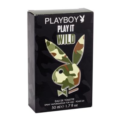 Playboy Play It Wild Eau de Toilette για άνδρες 50 ml