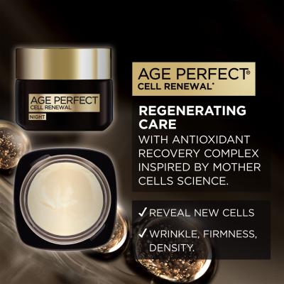 L&#039;Oréal Paris Age Perfect Cell Renew Regenerating Night Cream Κρέμα προσώπου νύχτας για γυναίκες 50 ml