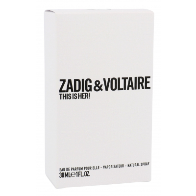Zadig &amp; Voltaire This is Her! Eau de Parfum για γυναίκες 30 ml