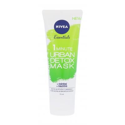 Nivea Essentials 1 Minute Urban Detox Mask Μάσκα προσώπου για γυναίκες 75 ml