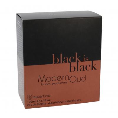 Nuparfums Black is Black Modern Oud Eau de Toilette για άνδρες 100 ml