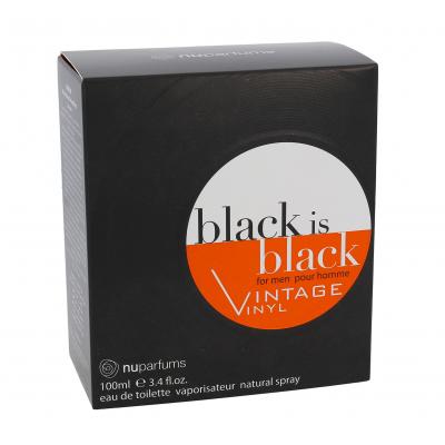 Nuparfums Black is Black Vintage Vinyl Eau de Toilette για άνδρες 100 ml