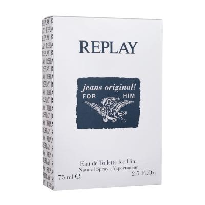 Replay Jeans Original! For Him Eau de Toilette για άνδρες 75 ml