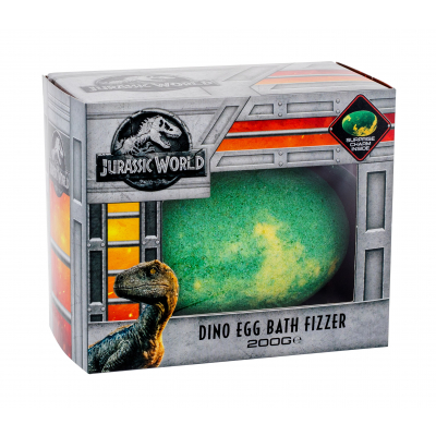 Universal Jurassic World Dino Egg Bath Fizzer Bath Bomb για παιδιά 200 gr