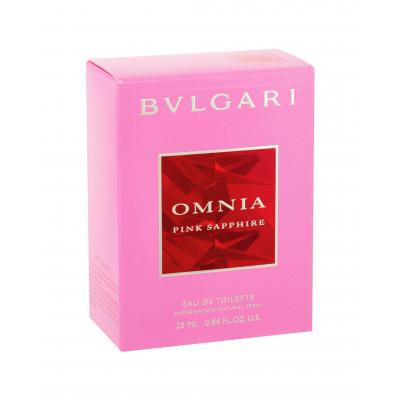 Bvlgari Omnia Pink Sapphire Eau de Toilette για γυναίκες 25 ml