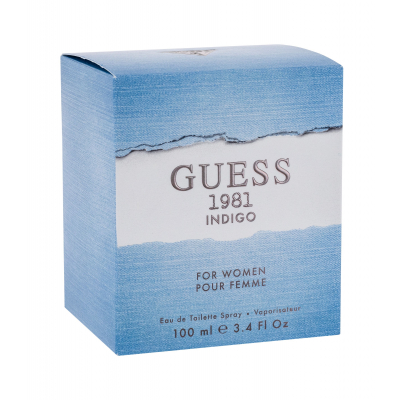GUESS Guess 1981 Indigo Eau de Toilette για γυναίκες 100 ml