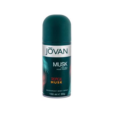 Jövan Tropical Musk Αποσμητικό για άνδρες 150 ml