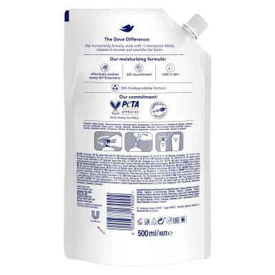 Dove Deeply Nourishing Original Hand Wash Υγρό σαπούνι για γυναίκες Συσκευασία &quot;γεμίσματος&quot; 500 ml